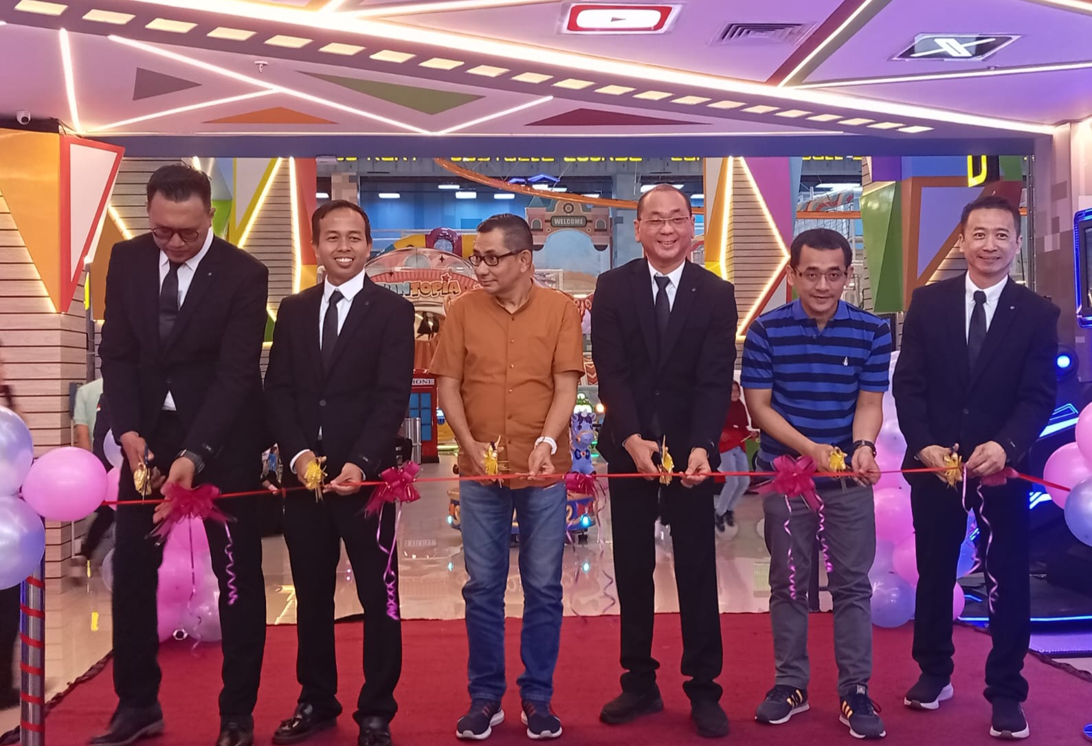 Pembukaan Funtopia di Lombok Epicentrum Mall, Kota Mataram, Provinsi NTB. (Nusrasuara.com)
