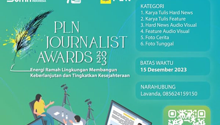PLN Journalist Award Kembali Dibuka, Mengulik Transisi Energi dari Sudut Pandang Jurnalis