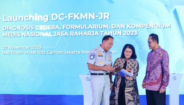 Jasa Raharja Launching Buku Pedoman Perawatan Korban Kecelakaan Lalu Lintas Bagi Seluruh Rumah Sakit di Indonesia