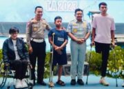 Jasa Raharja dan Korlantas Polri Serahkan Alat Bantu bagi Disabilitas Korban Kecelakaan Lalu Lintas