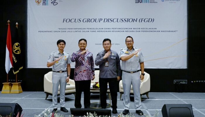 Jasa Raharja dan Kejaksaan Agung Gelar FGD Risiko Penyimpangan Dana Pertanggungan Wajib Korban Kecelakaan Lalu Lintas