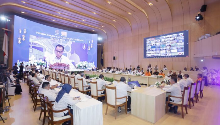 Jasa Raharja Turut Serta dalam Pembukaan Posko Angkutan Lebaran 2024