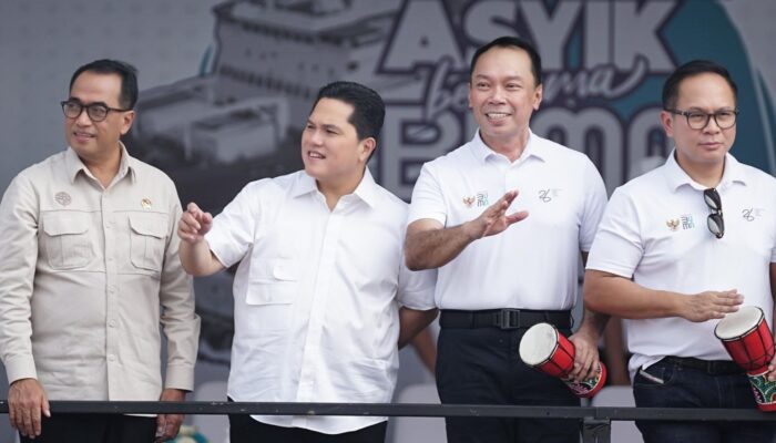 Erick Thohir Berangkatkan Hampir 100 Ribu Peserta Mudik Gratis BUMN