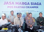 Dirut Jasa Raharja Gelar Rapat Koordinasi dan Evaluasi Arus Balik Lebaran 2024 bersama Menko PMK, Menhub, dan Kapolri, Panglima TNI, dan Kakorlantas Polri di GT Cikatama