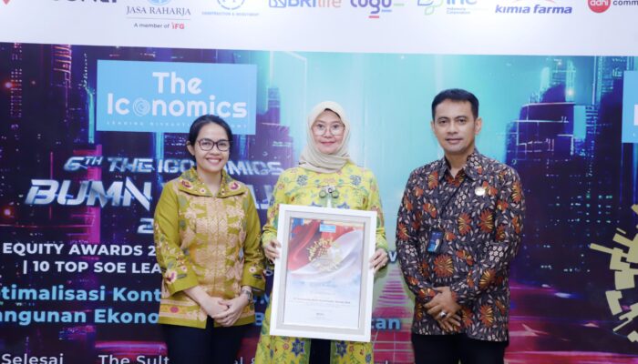 Berkontribusi Terhadap Pembangunan Ekonomi Berkelanjutan, Jasa Raharja Raih Penghargaan di 6th Anniversary Indonesia BUMN Awards 2024