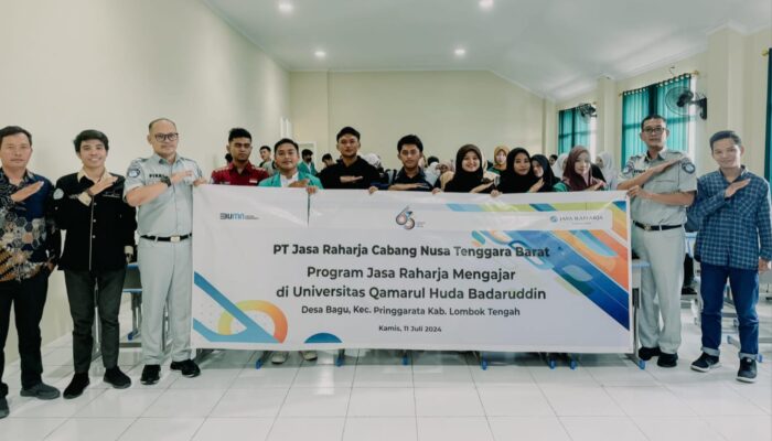 Jasa Raharja Mengajar Menginspirasi Mahasiswa Universitas Qamarul Huda Badaruddin dengan Kiat Sukses Meraih Perusahaan Impian