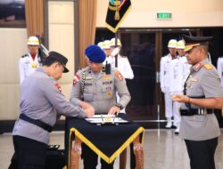Kapolri Lantik Kapolda Papua dan Kenaikan Pangkat Pati Polri