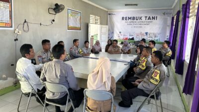 Swasembada Pangan, Kapolsek Lembar Galakkan Pemanfaatan Pekarangan