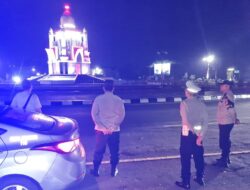 Mencegah Kejahatan: Patroli Blue Light Polsek Kediri Malam Ini