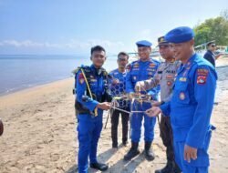 Lestarikan Laut NTB, Polairud Tanam Terumbu Karang di Sekotong