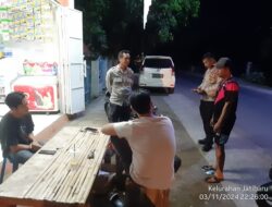 Polsek Asakota Polres Bima Kota Gelar Patroli Cipkon, Cegah Gangguan Kamtibmas