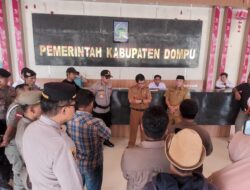 Menghadapi Tantangan: Kapolsek Dompu Berperan dalam Dialog di Tengah Aksi Unjuk Rasa Hutan