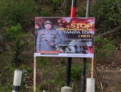 Polres Sumbawa Barat Gencar Sosialisasikan Pertambangan Tanpa Izin (PETI)