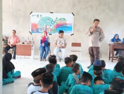 Kanit Binmas Polsek Plampang Lakukan Sosialisasi dan Penyuluhan Hukum oleh di MTs N 4 Sumbawa