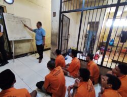Dukung Asta Cita Pemerintah, Sat Resnarkoba Polres Sumbawa Barat Sosialisasi Bahaya Narkoba pada Tahanan