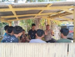 Sat Binmas Polres Bima Kota Laksanakan Giat Jumat Curhat di Desa Kambilo, Kec. Wawo