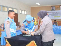 Polres Sumbawa Barat Lakukan Penandatanganan Pakta Integritas Penerimaan Anggota Polri