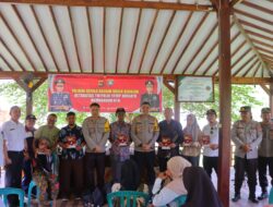 unjungi Lombok Utara, Tim Polda NTB Gelar Cooling System di Taman Rekreasi Pemenang