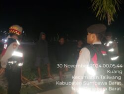 Sat Samapta Polres Sumbawa Barat Lakukan Patroli Dialogis Guna Cipta Kondisi yang Aman