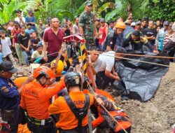 Polres Loteng Bersama Tim SAR Evakuasi Tiga Warga Yang Meninggal di Dalam Sumur.