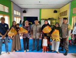Bantuan Gizi dari Polisi untuk Anak Stunting dan Ibu Hamil