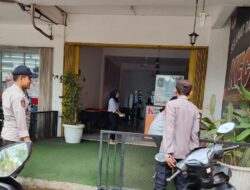 Jaga Harmoni Pasca Pemilu, Polsek Kuripan Gelar Patroli Dialogis