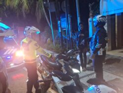 Sat Lantas Polres Bima Kota Tertibkan Kendaraan Bermotor dengan Knalpot Brong