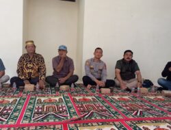 Kapolsek Maluk Ajak Forkopimcam dan Tokoh Masyarakat Tetap Jaga Kamtibmas Jelang Nataru