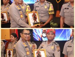 Dua Personel Polres Sumbawa Barat Terima Penghargaan dari Kapolda NTB