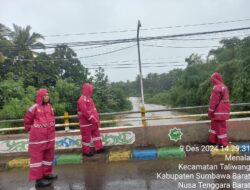 Patroli Polres Sumbawa Barat Upaya Jamin Keamanan Saat Musim Penghujan
