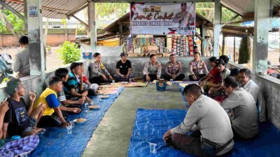 Keselamatan Melaut Jadi Sorotan Utama dalam Jumat Curhat Polres Lombok Barat Bersama Nelayan