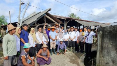 Gerak Cepat! Polisi dan Dinas Peternakan Gempur PMK di Lombok Barat