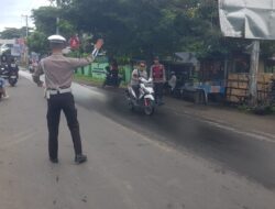 Polsek Tanjung Laksanakan Rawan Pagi, Ciptakan Lalu Lintas Lancar dan Tertib