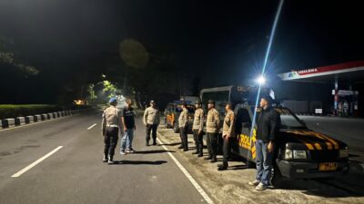 KRYD Gabungan Polsek Kuripan: Jaga Kamtibmas Bypass BIL Tetap Kondusif