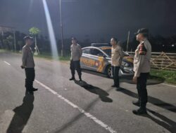 Gencar Patroli Malam, Polsek Kediri Perkuat Keamanan di Jalur Rawan