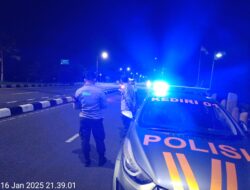 Antisipasi Dini Kejahatan, Polsek Kediri Gencar Patroli Bypass BIL