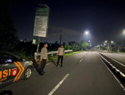 Dini Hari di BIL 2: Patroli Blue Light Jaga Kondusifitas Wilayah Kediri