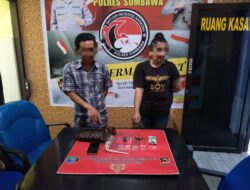 Pesta Sabu, Satresnarkoba Polres Sumbawa Amankan Pria Dan Wanita Di Sebuah Homestay