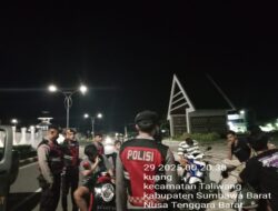 Patroli Dialogis Sat Samapta Polres Sumbawa Barat Sasar Taman Kota