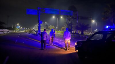 Patroli Blue Light Polsek Kuripan Jaga Keamanan Jalur Panjang Bil I dan Bil II Hingga Dini Hari