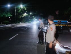 Cegah Kejahatan Jalanan, Polsek Labuapi Patroli Rutin di Jalur BIL