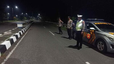Aman & Lancar: Polsek Kediri Gencar Patroli KRYD di Bypass BIL 2