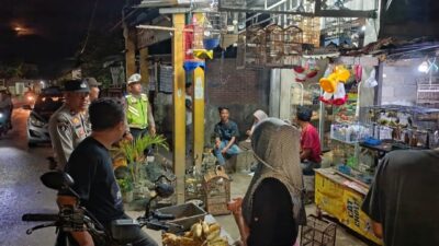 Polsek Kediri Gencarkan Patroli Dialogis, Sasar Kampanye Anti Narkoba dan Himbauan