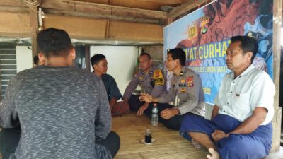 Polsek Labuapi Dengar Keluhan Warga Pegilen, Fokuskan Perhatian pada Kenakalan Remaja dan Narkoba