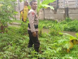 Bhabinkamtibmas Labuapi Edukasi Warga Soal Ketahanan Pangan