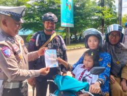 1 Pekan Operasi Keselamatan, Polres Bima Kota Tegur Ratusan Pelanggar