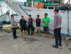 Polsek Kawasan Pelabuhan Laut Bima Laksanakan Cooling System di Areal Dermaga
