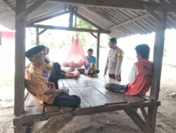 Bhabinkamtibmas Cempi Jaya Ajak Warga Jaga Kamtibmas dan Dukung Ketahanan Pangan