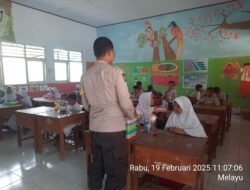 Dukung Program Pemerintah, Polres Bima Kota Pantau Distribusi Makanan Bergizi Gratis di SDN 70 dan SDN Imam Syafi’i