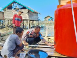 Langkah Nyata Aiptu Sisran Atasi Krisis Air Bertahun-Tahun di Pesisir Sultra